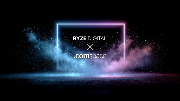 Ryze digital- und comspace-Logo
